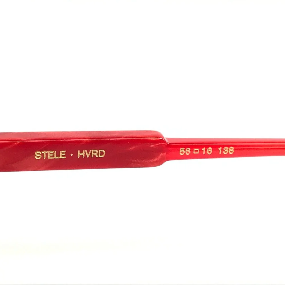 Etnia Barcelona Eyeglasses Frames STELE HVRD Havana Red Full Rim 56-16-138